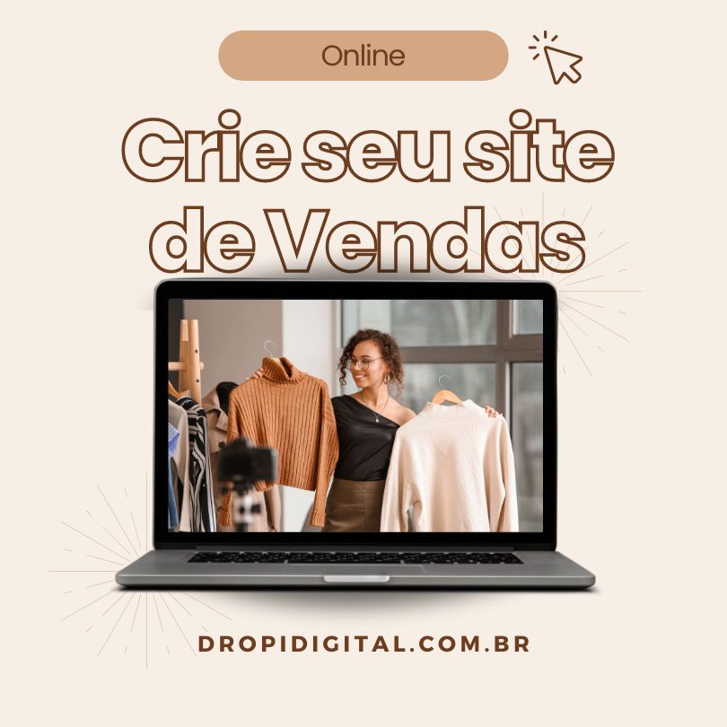 Criar site gratis de vendas